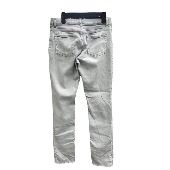 CHILDRENS PLACE GIRLS DISTRESSED LIGHT GREEN PANTS - Picture 2 of 4